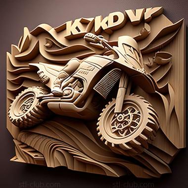 3D модель Kawasaki KFX450R (STL)